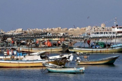 غزة: الشرطة البحرية تعلن إغلاق البحر  بسبب سوء الأحوال الجوية