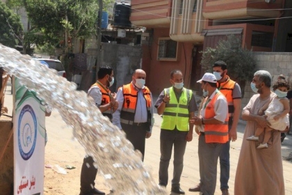 بئر مياه جديد بالنصيرات يخدم 8000 نسمة