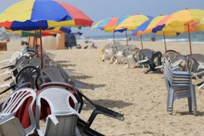 إغلاق شاطئ بحر خانيونس بسبب كورونا