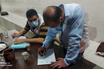 غزة: إيقاف منشأة غذائية عن العمل لعدم التزامها بإجراءات الوقاية