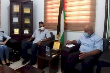 الهيئة الفلسطينية للمطاعم والفنادق تقدم رؤية "العمل في ظل كورونا" لوزارة الداخلية بغزة