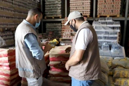 "مباحث التموين" تُحرر 32 محضر ضبط وإتلاف لتجار مُخالفين