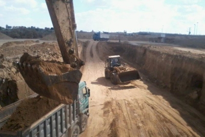 بدء إنشاء خزانات الوقود الحكومي جنوب قطاع غزة