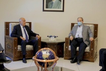 وفد فتح يلتقي مع نائب وزير الخارجية السوري ويضعه بصورة أخر تطوات القضية الفلسطينية