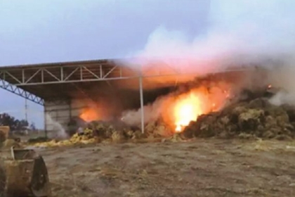 وكالة الأنباء اللبنانية تحذر من حريق قادم من "الاراضي الفلسطينية "