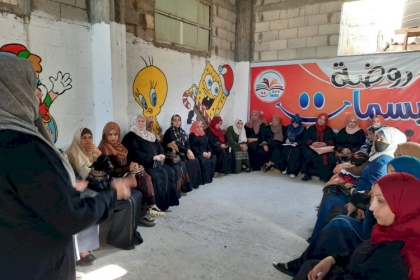 مجلس المرأة في محافظة رفح يعقد أولى لقاءاته التدريبية بعنوان "كيف تكون من المؤثرين عبر مواقع التواصل الاجتماعى"