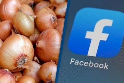 فيسبوك تحذف إعلاناً للبصل !