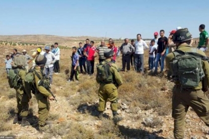 مستوطنون يرشقون مركبات المواطنين بالحجارة جنوب جنين