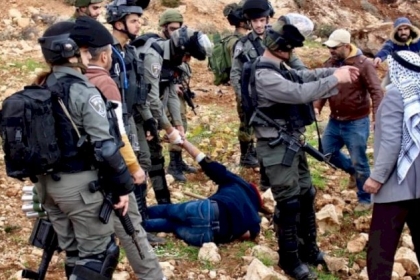 مستوطنون يهاجمون منزلا في قرية التوانة جنوب الخليل