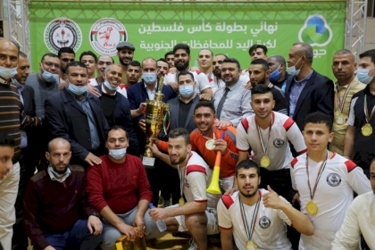 اتحاد "الدير" بطلاً لكأس كرة اليد في غزة