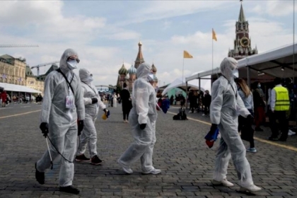 وفد طبي روسي يصل رام الله من اجل (كورونا)