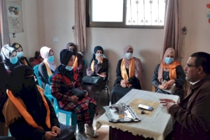 لقاء تثقيفي في محافظة خان يونس بعنوان "العنف وأثاره النفسية على الحياة الاجتماعية"