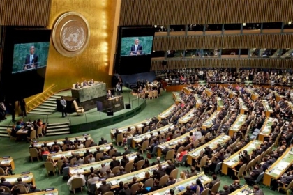 الجمعية العامة للأمم المتحدة تعتمد بالأغلبية مشروع قرار فلسطيني