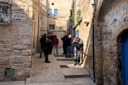 مسؤولون أوروبيون ينفذون جولة في أنحاء القدس الشرقية