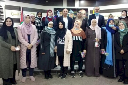 مجلس المرأة بساحة غزة تستقبل قيادة تيار الاصلاح الديمقراطي بحركة فتح
