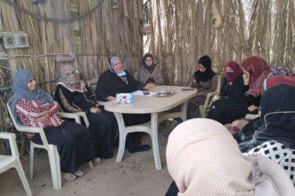 مجلس المرأة ينظم لقاء تعريفي بعنوان " العنف الأسري في المجتمع الفلسطيني "