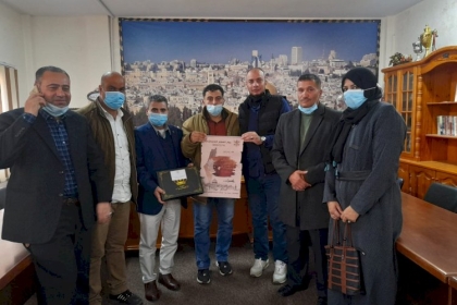المكتب الحركي  للمعلمين بمحافظة غزة يزور مديرية التربية والتعليم غرب غزة