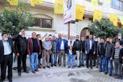 بالصور: قيادة حركة فتح ساحة غزة تزور عائلة الشهيد رفيق السالمي تزامناً مع ذكرى الإنطلاقة 56