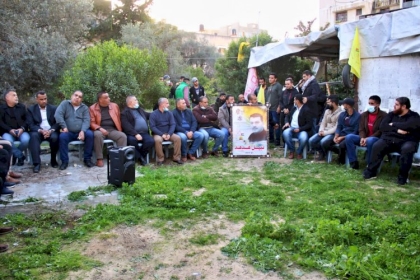 وفاء لشهداء الحركة ... كوادر فتحاوية تزور عائلة الشهيد نبيل هدهد