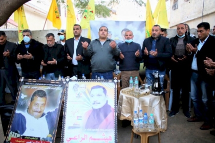 في ذكرى الانطلاقة (56) ووفاء لشهداء الحركة ... كوادر فتحاوية تزور عائلة الشهيد هيثم الراعي