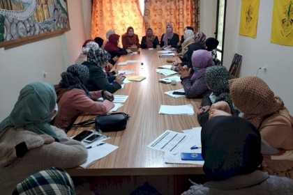 مجلس المرأة ينفذ لقاءً سياسياً بعنوان" سيرة ومسيرة حركة فتح في ذكرى انطلاقة الثورة الفلسطينية"