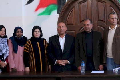 كوادر فتحاوية تشارك في لقاء سياسي حول موقف إصلاحي فتح من التطورات السياسية