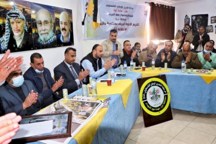 اللجنة الاجتماعية في محافظة غزة تكرم كوكبة من جرحى الوطن