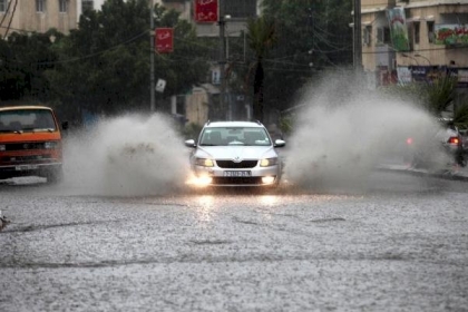 طقس فلسطين: منخفض جوي يؤثر على البلاد