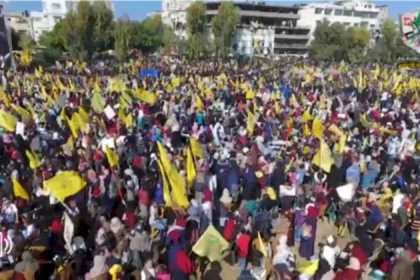 "هذه إنطلاقة ثــورتي".. أغنية جديدة تنتجها مفوضية الإعلام بساحة غزة