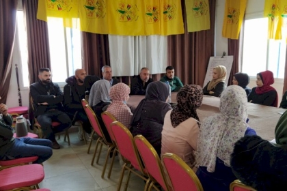 الشبيبة الفتحاوية بمحافظة الشمال تنظم لقاء حول الانتخابات