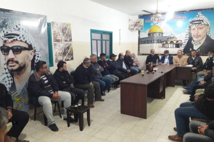 لقاء لمناقشة الجاهزية التامة في حال إجراء الانتخابات التشريعية