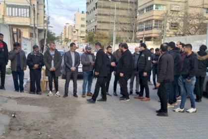 حركة فتح بمحافظة غزة تعزي صلاح جرس بوفاة والدته