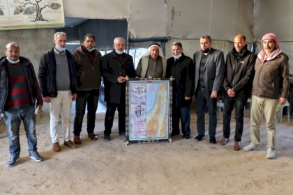 مواصلة حملة "كلنا عائلة" لزيارة الوجهاء والمخاتير لليوم الثالث في محافظة رفح