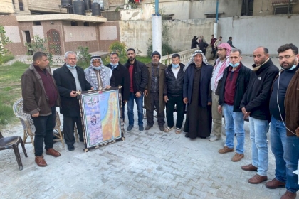 محافظة خانيونس تستكمل تنفيذ حملة "كلنا عائلة" لزيارة الوجهاء والمخاتير