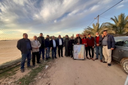 محافظة رفح تستكمل تنفيذ حملة " كلنا عائلة " لزيارة الوجهاء والمخاتير