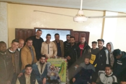 الشبيبة الفتحاوية بالمحافظة الوسطى تستكمل سلسلة زيارات للمجالس الشبابية في العائلات