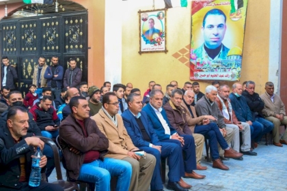 بالصورة: حركة فتح محافظة الشمال تحيي ذكرى استشهاد رائد ابو حسين، ورياض زيد ، وأراد وجاكلين ابو شباك