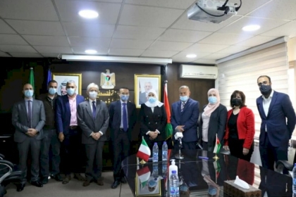 فلسطين وايطاليا توقعان إتفاقية تعاون لتعزيز المساواة وحقوق الانسان
