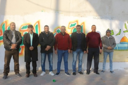 لجنة المؤسسات والمجتمع المدني بالمحافظة الوسطى تنظم فعالية في ذكرى يوم الأرض