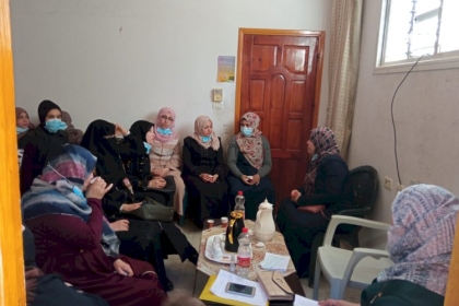 مجلس المرأة ينظم ندوة سياسية بمناسبة يوم الأرض الفلسطيني في المحافظة الوسطى