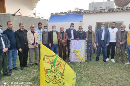 حركة فتح في محافظة رفح  تستكمل تنفيذ حملة "كلنا عائلة"