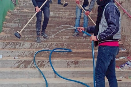 مجلس الشباب الفلسطيني في ساحة غزة يُطلق مبادرة ''اعتبره بيتك''