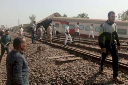 بالفيديو والصور..الصحة المصرية: إصابة 97 مواطنًا في حادث قطار طوخ