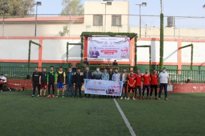 انطلاق بطولة الشهيد ابو علي شاهين "4"  لكرة القدم بمحافظة غزة