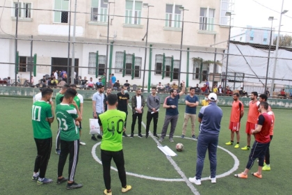 لجنة الأندية تستأنف بطولة الشهيد ابو علي شاهين " 4 " لكرة القدم بغزة