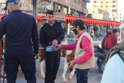 لجنة المؤسسات والمجتمع المدني تستكمل  تنفيذ مبادرة ''افطار صائم'' في المحافظة الوسطى