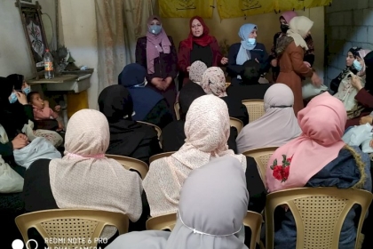 مجلس المرأة ساحة غزة  ينفذ مبادرة  رمضان الخير في المناطق المهمشة في  المحافظة