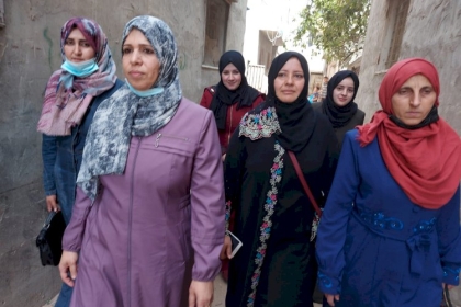 مجلس المرأة في حركة فتح ساحة غزة لجنة ذوي الاحتياجات الخاصة تستكمل سلسلة من الزيارات الرمضانية