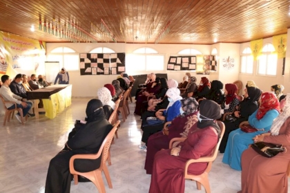 مجلس المرأة في حركة فتح  بمحافظة رفح ينفذ  مبادرة " لمتنا أحلى في رمضان"