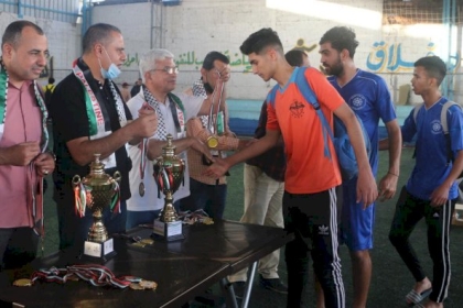 بالصور.. لجنة الاندية في مجلس الشباب الفلسطيني بمحافظة رفح تختتم بطولة الشهيد ابو علي شاهين الرابعة الرمضانية
